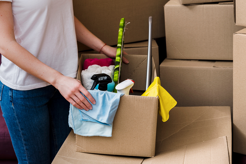 Moving out cleaning
